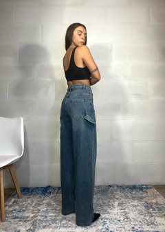 Jeans baggy lavaggio medio