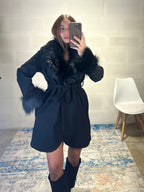 Cappotto mezza lunghezza Moulin Rouge