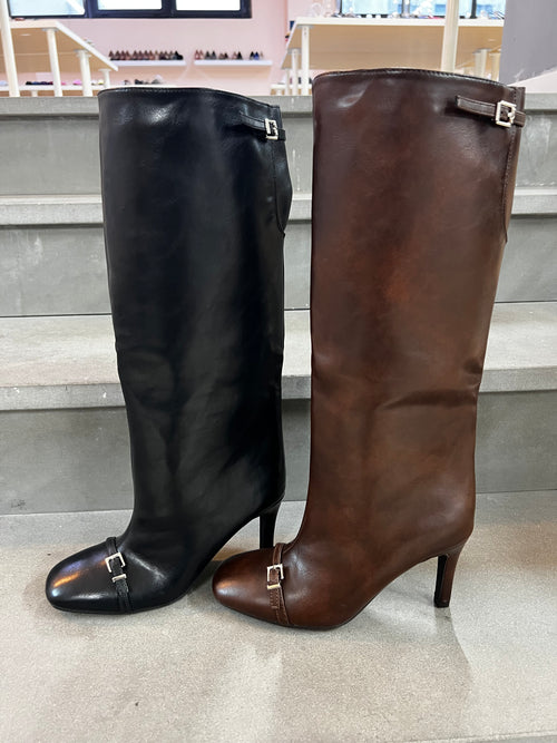 Stivale morsetto marrone