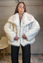 Ecofour bianco striature beige