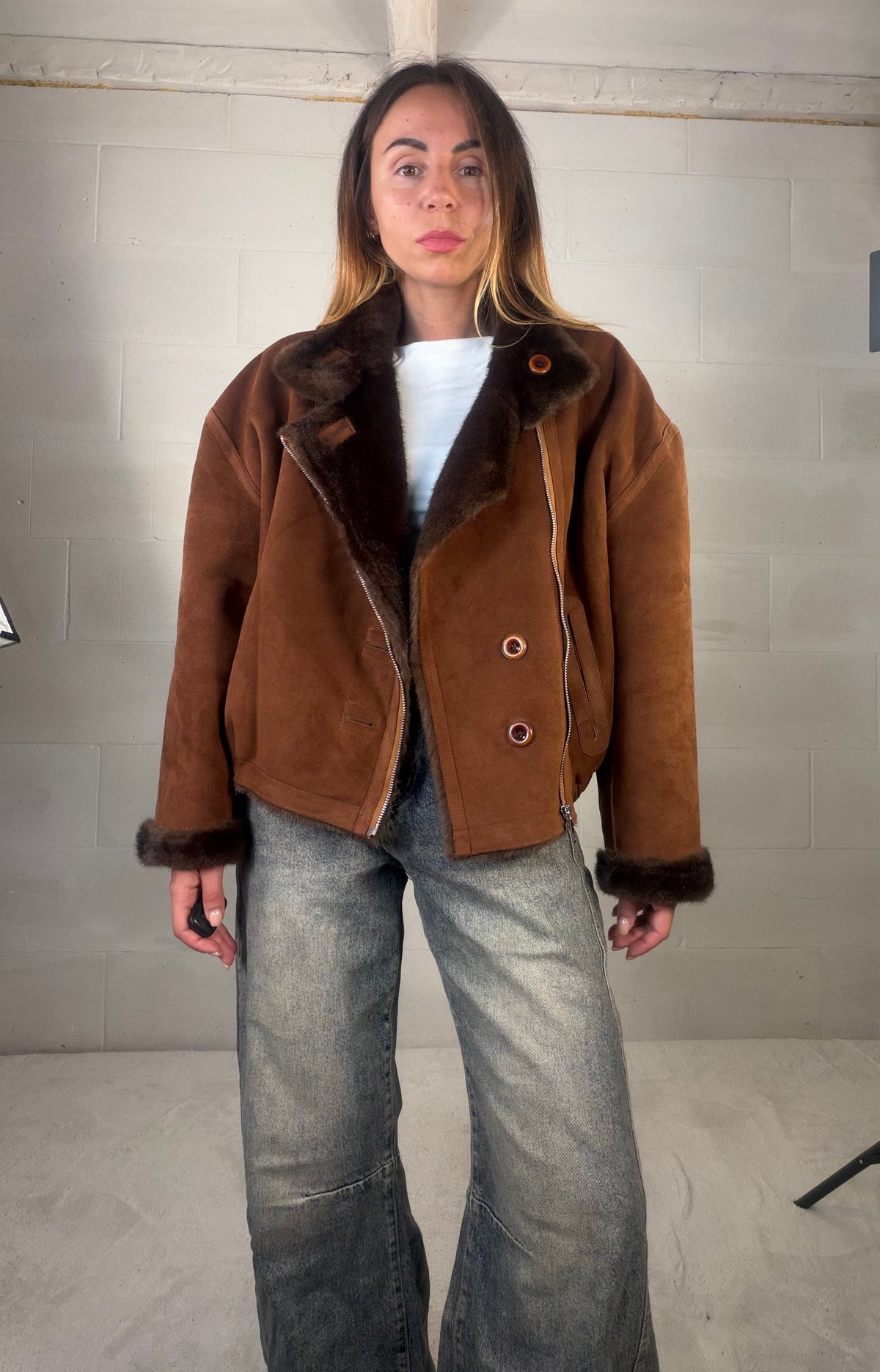 Bomber Montone/ecofour Dallas double face