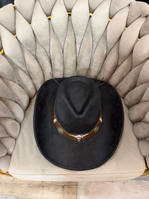 Cappello western nero