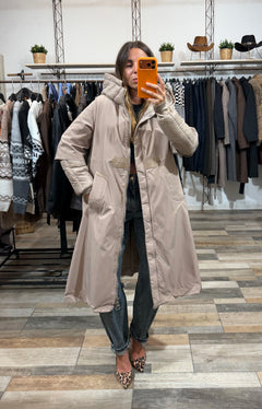Piumino parka Alaska beige