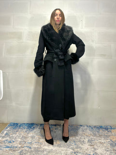 Cappotto 50% pura lana inserti in ecopelliccia estraibili