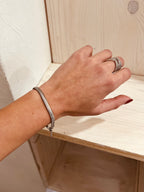 Bracciale Snake argentato