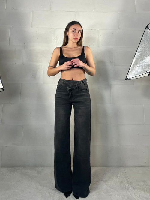 Denim a portafoglio nero