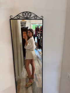 Short Butterfly beige