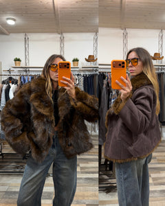 Ecofour/montone double face