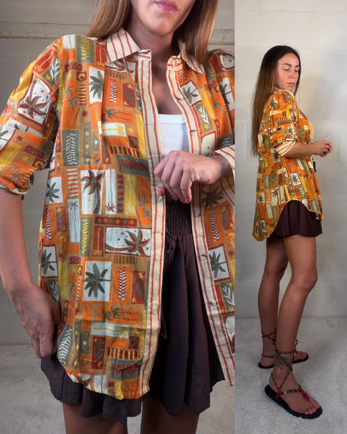 Camicia Esmeralda in 100% cotone