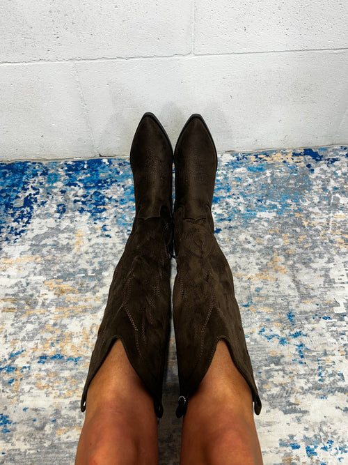 Camperos Country scamosciato marrone