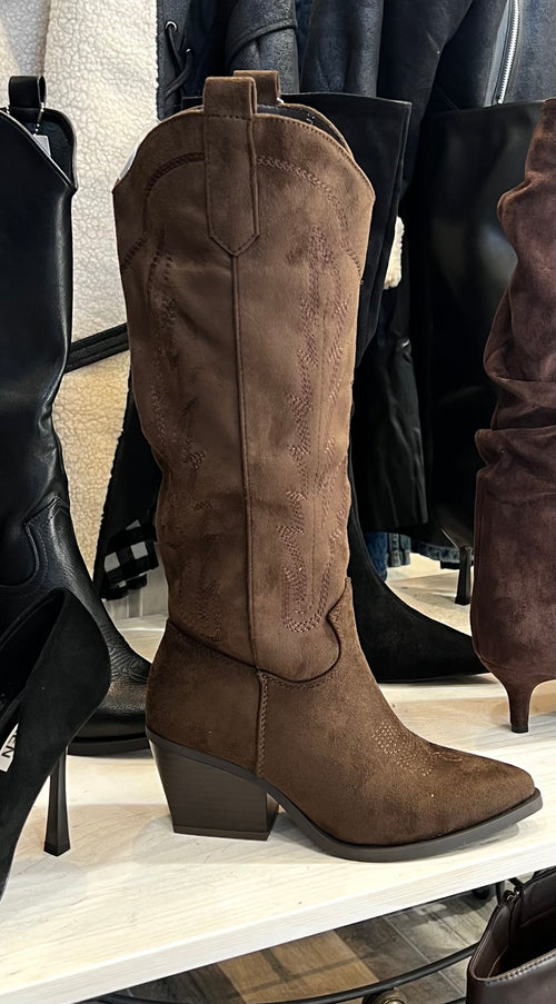 Camperos Country scamosciato marrone