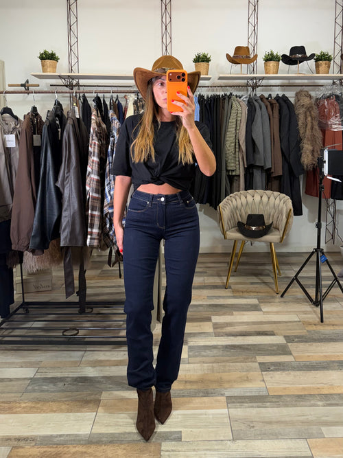 Denim push up -5 kg gamba dritta