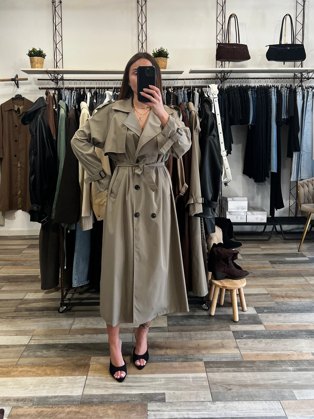 Trench lungo tortora