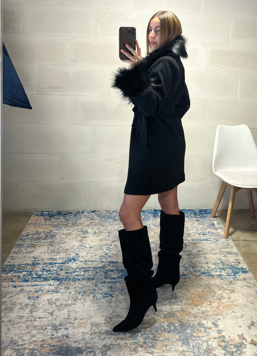 Cappotto mezza lunghezza Moulin Rouge