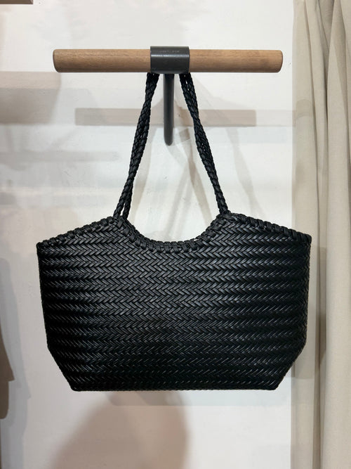 Medium bag intreccio Oslo 38x21 cm