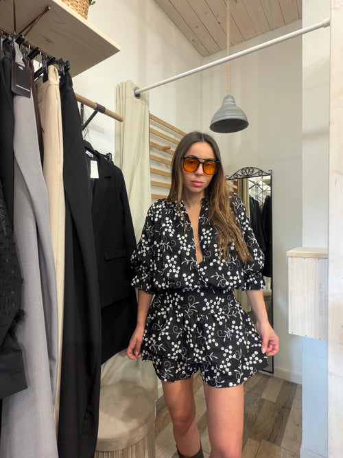 Tutina 100% cotone Tenerife nera