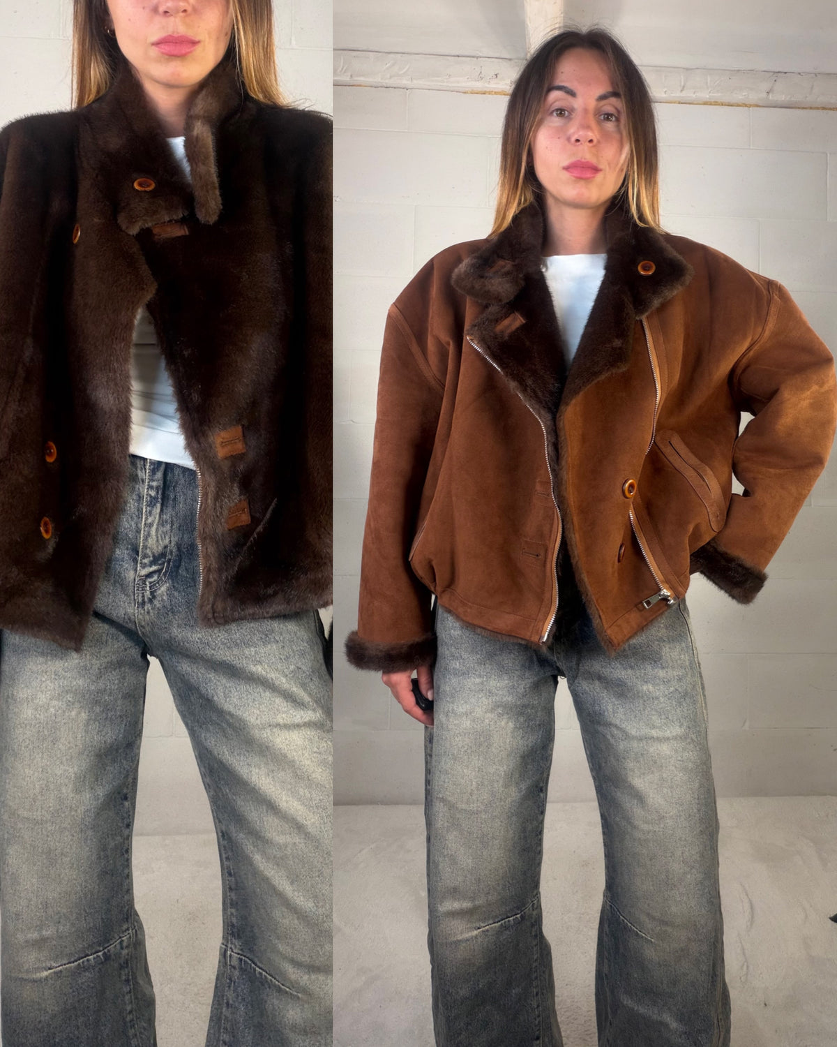 Bomber Montone/ecofour Dallas double face