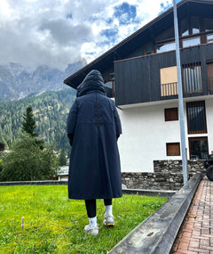 Piumino parka Alaska blu