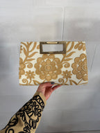 Borsa Panama senape (20x31 cm)