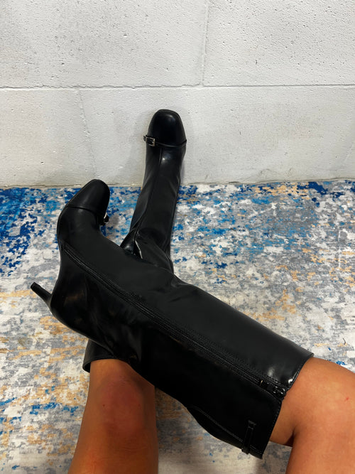 Stivale morsetto nero