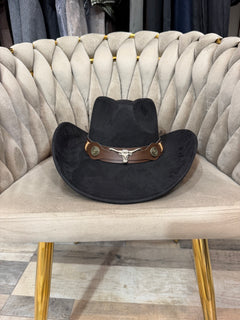 Cappello western nero