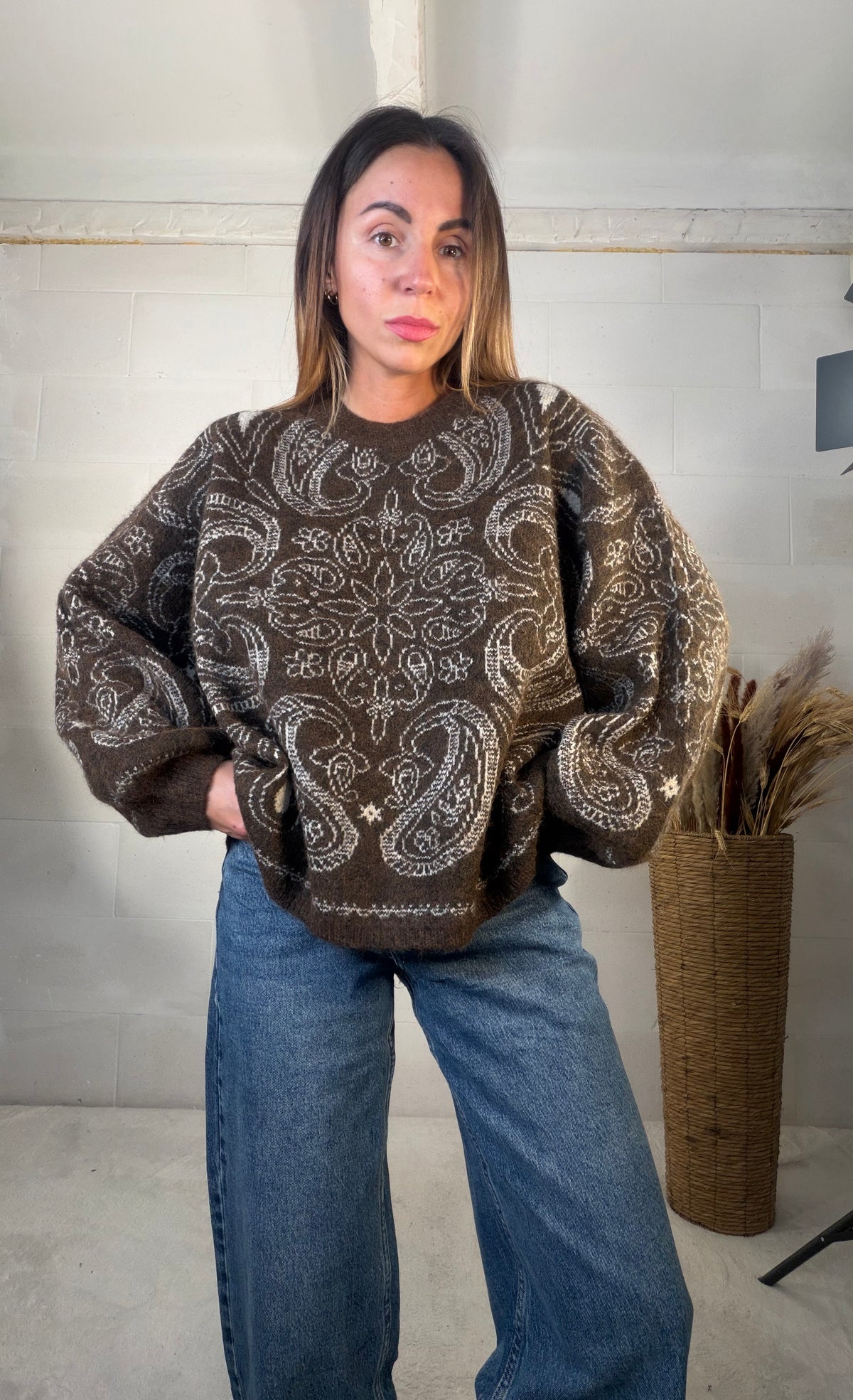 Pull Etro top quality testa di moro