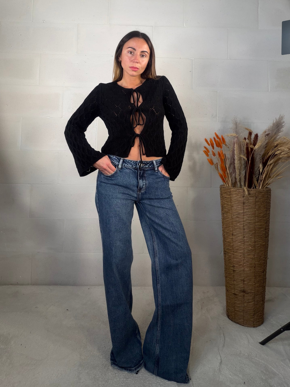 Denim vita bassa Amelie