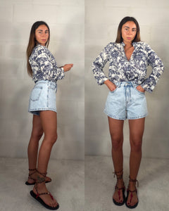 Short in denim Minorca