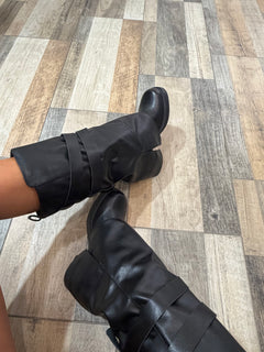 Stivale Biker Dallas nero
