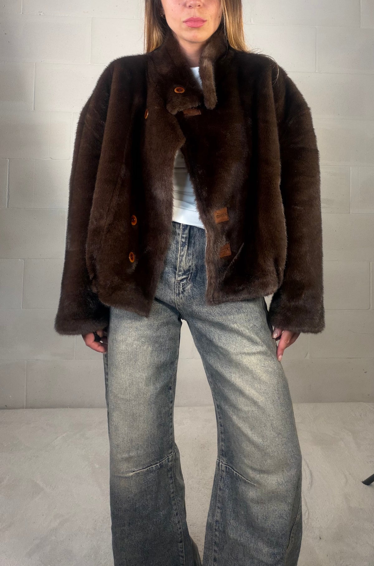 Bomber Montone/ecofour Dallas double face