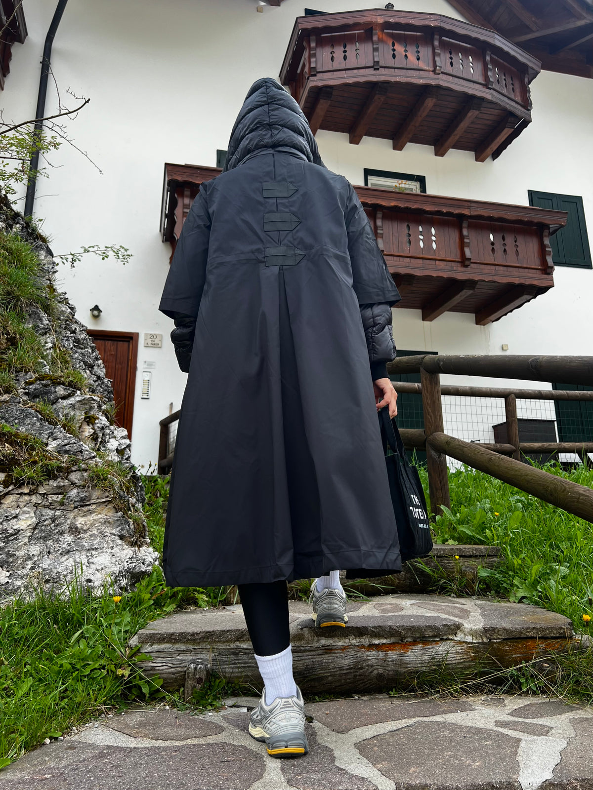 Piumino parka Alaska nero