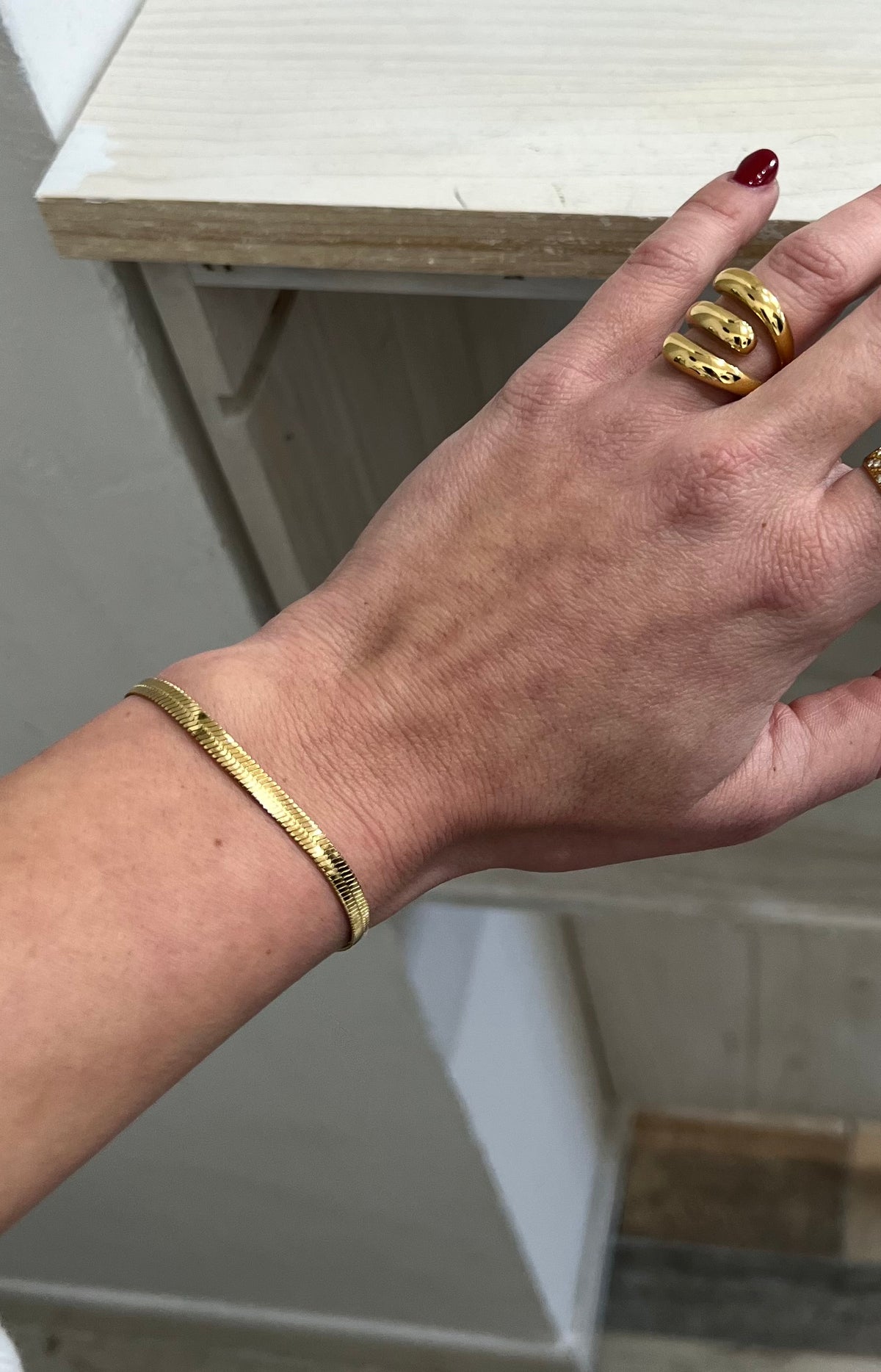 Bracciale Snake dorato