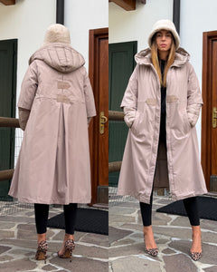 Piumino parka Alaska beige