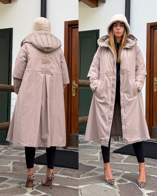 Piumino parka Alaska beige