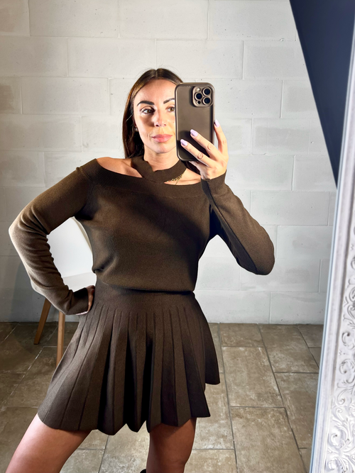 Pull barchetta Collier testa di moro