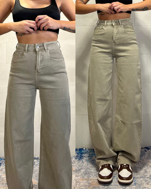 Denim Baggy beige